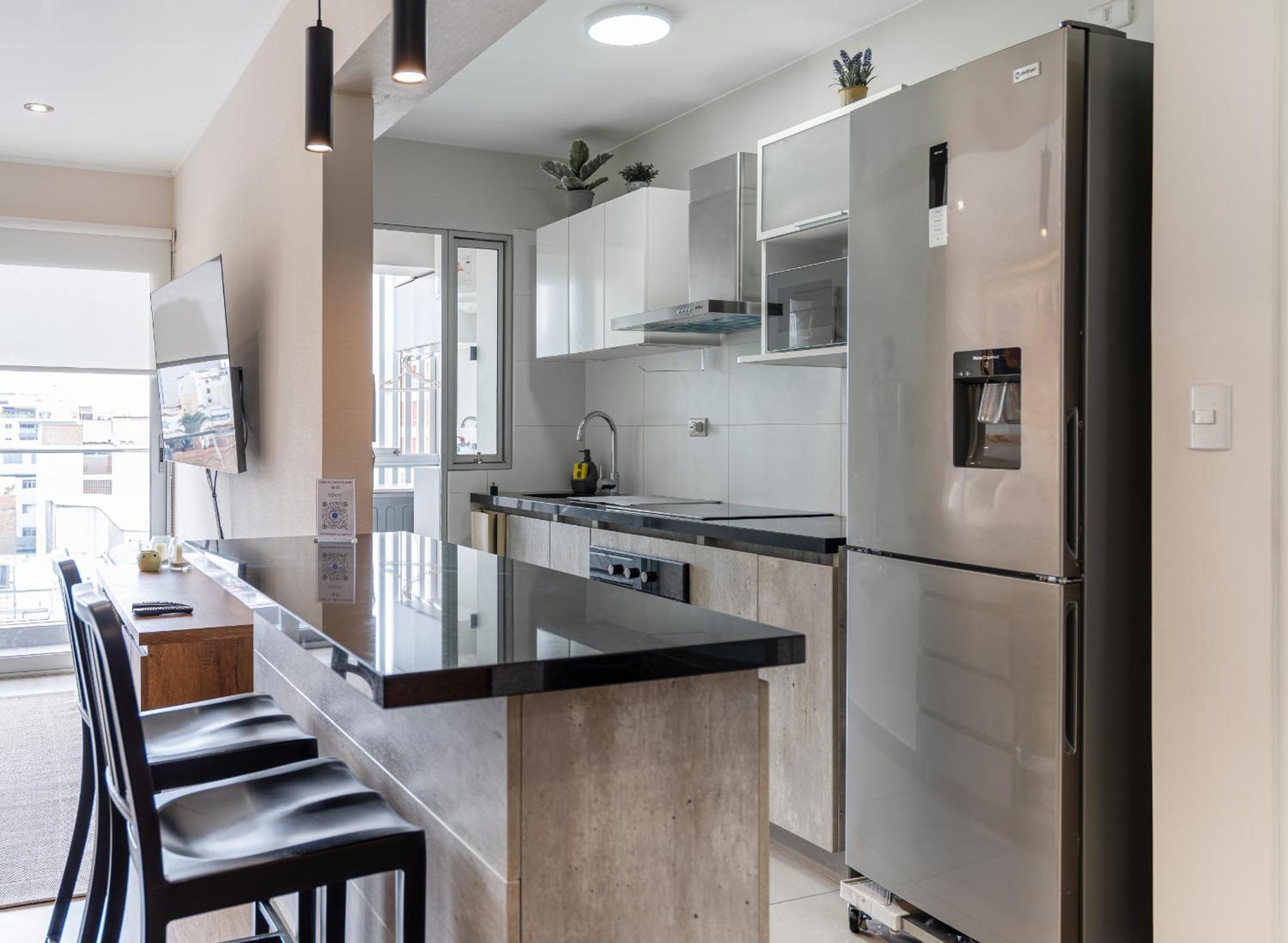 Modern 1Br Loft Close To The Seawalk Of Miraflores Lima Exterior foto