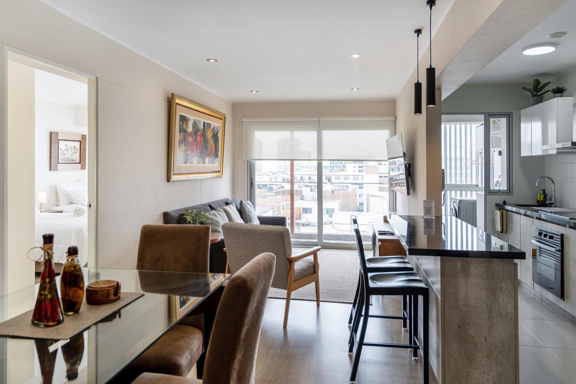 Modern 1Br Loft Close To The Seawalk Of Miraflores Lima Exterior foto